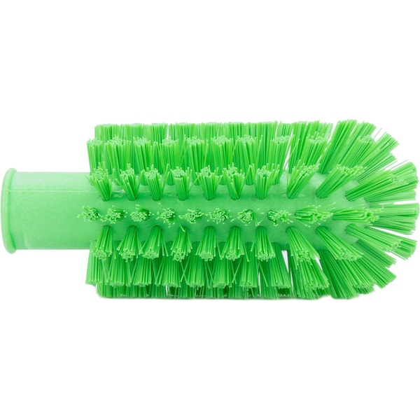 2.5 In W Pipe And Valve Brush, Lime, Polypropylene