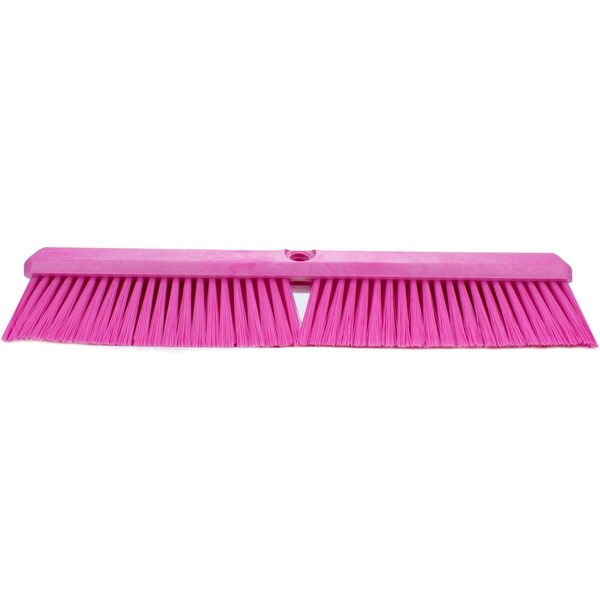 18 In Sweep Face Floor Sweep, 1.75 In L Bristles