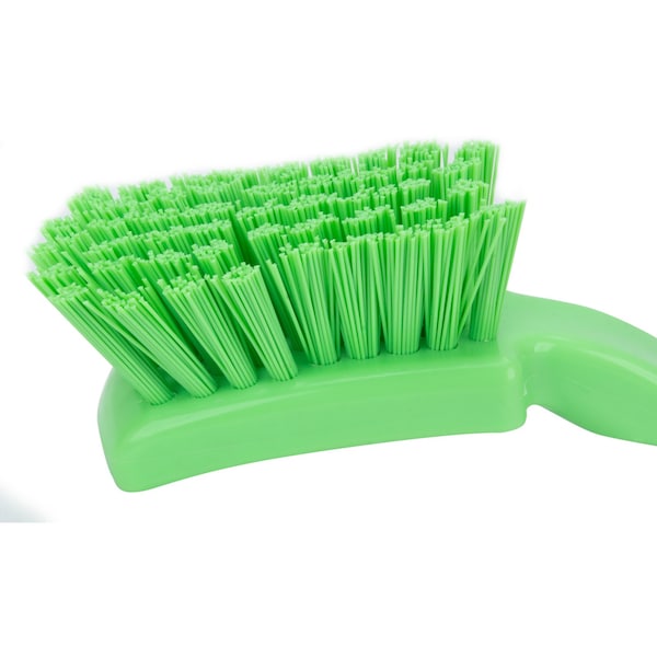 1.5 In W Detail Brush, Lime, Polypropylene