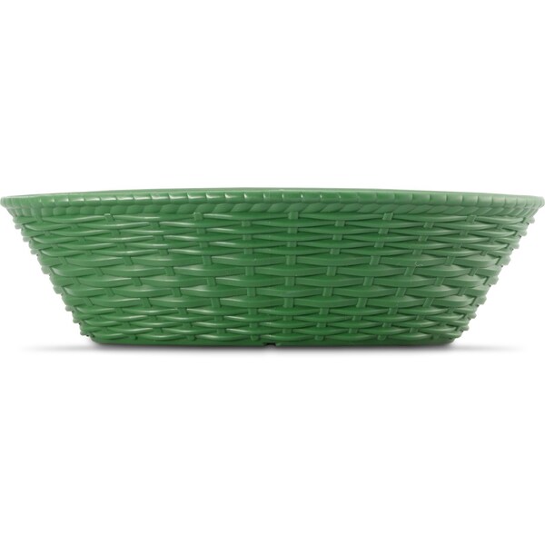 Oval Basket,1.1 Qt.,Green,PK12