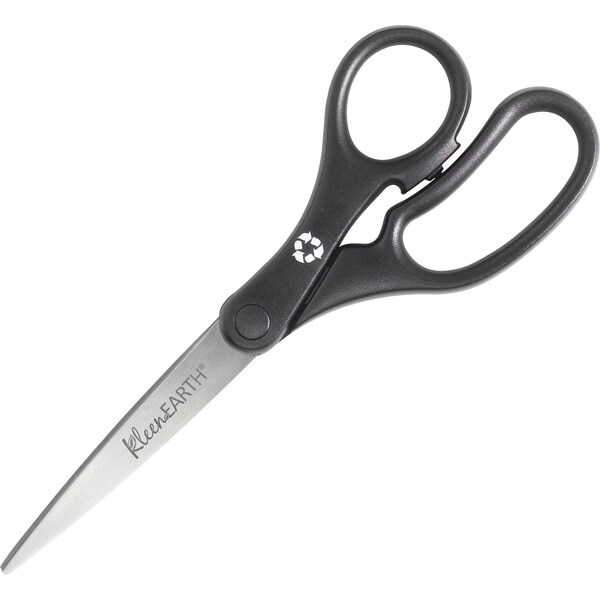 Scissors, 8 KleenEarth Basic Straight Scissors, Black