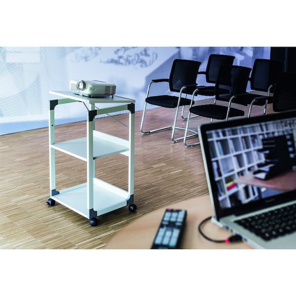 Multimedia Projector Trolley, 3 Tier, Gr