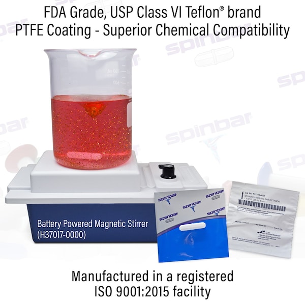 Ptfe Coated,Cylindrical Magnetic Stirri