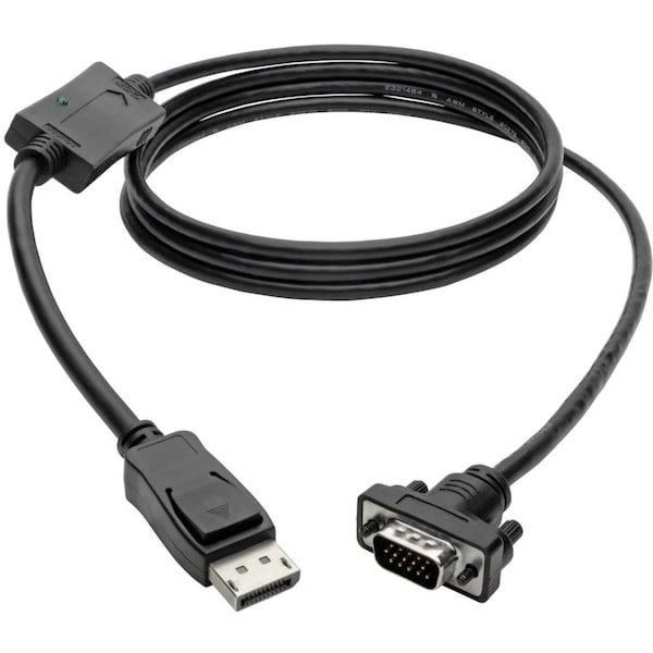DPort Cable,VGA,Adapter,M/M,3ft