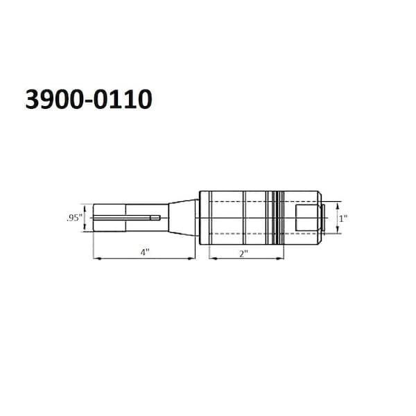 1 R8 Stub Milling Machine Arbor