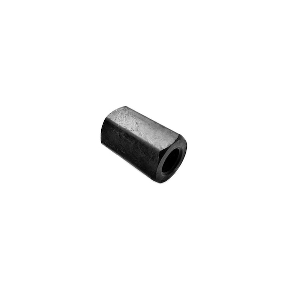 Coupling Nut, 3/4-10, Black Oxide, 1-7/8 In Lg