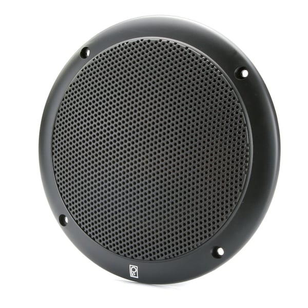 Outdoor Speakers,Black,2-1/2in.D,40W,PR