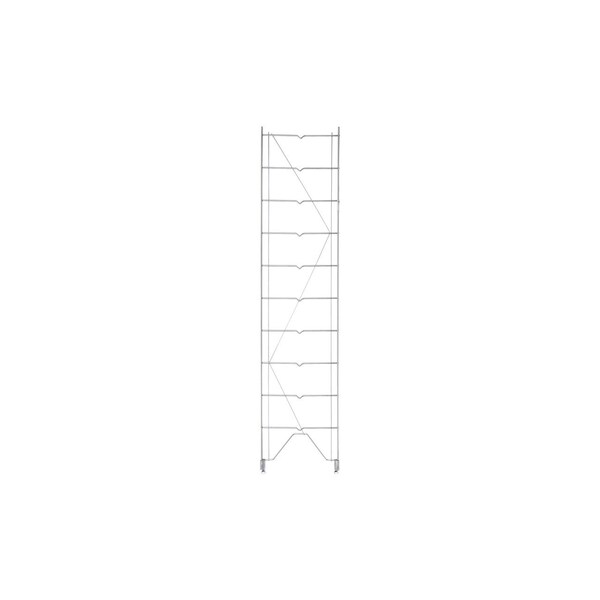Shelf Upright, 12D X 73-1/2W, Chrome