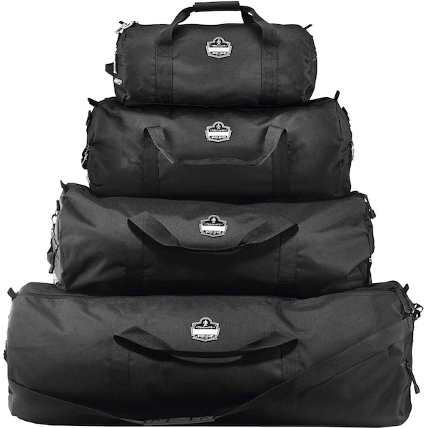 Large Polyester Duffel Bag, 6300ci, 600D Durable Polyester, Water-Resistant Backing, 2 Pockets