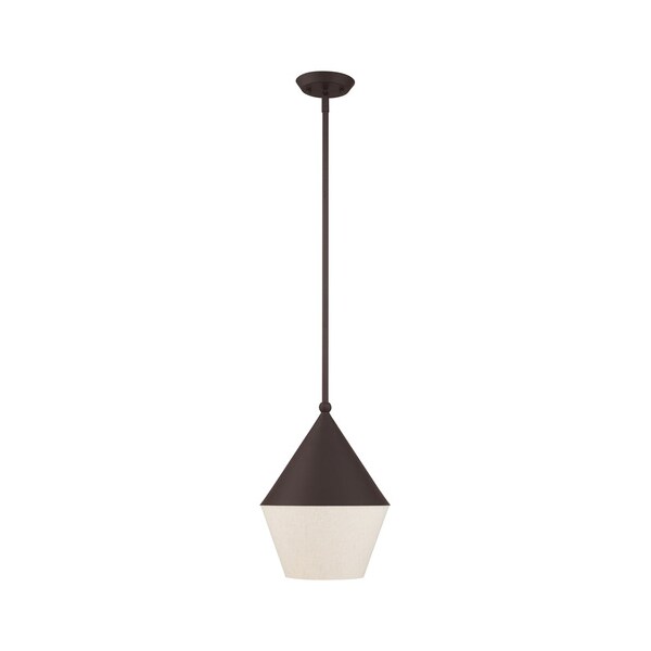 Stockholm 1 Light Bronze Mini Pendant