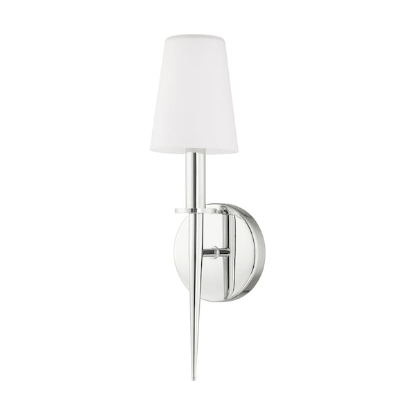 Witten 1 Light Polished Chrome ADA Wall Sconce