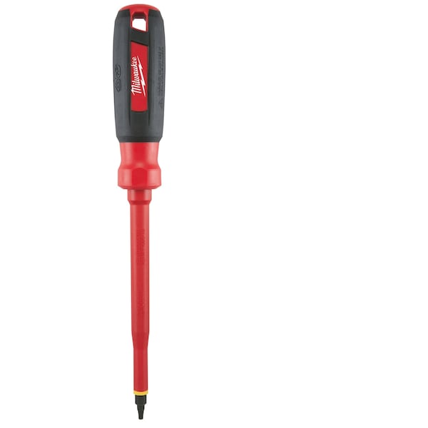 6 In. #3 Square 1000 Volt Insulated Screwdriver