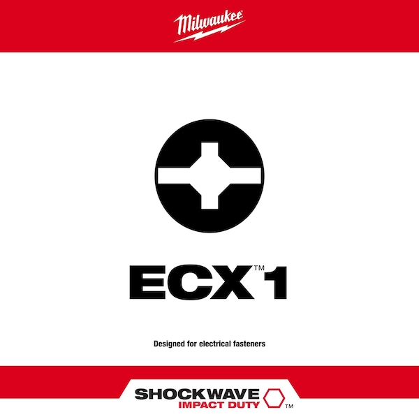 SHOCKWAVE 2 Impact ECX 1 Power Bits (25PK)