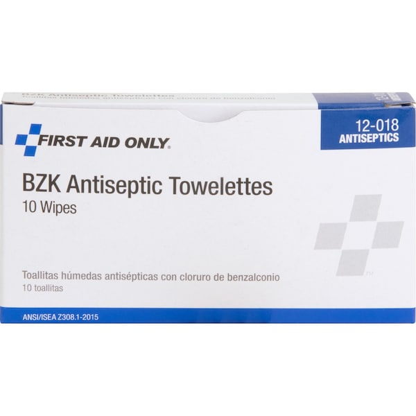 Antiseptic,Packet,7-3/4 X 5 In.,PK10