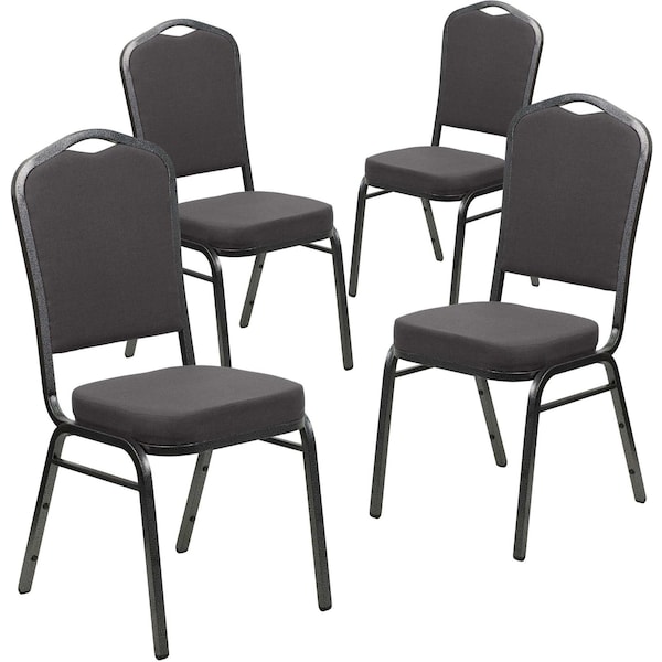 Gray Fabric Banquet Chair