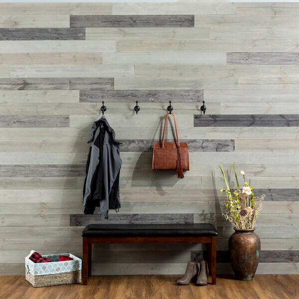 Wood Planks In MiXed Gray Kit