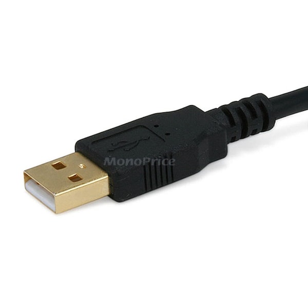 USB 2.0 Cable,1.5 Ft.L,Black