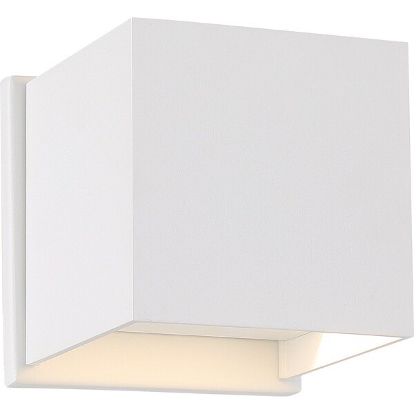 Lightgate LED Sconce - 5W White Finish 3000K