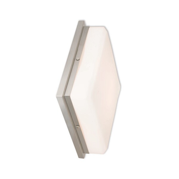 Allure 4 Light Brushed Nickel ADA Wall Sconce/Ceiling Mount