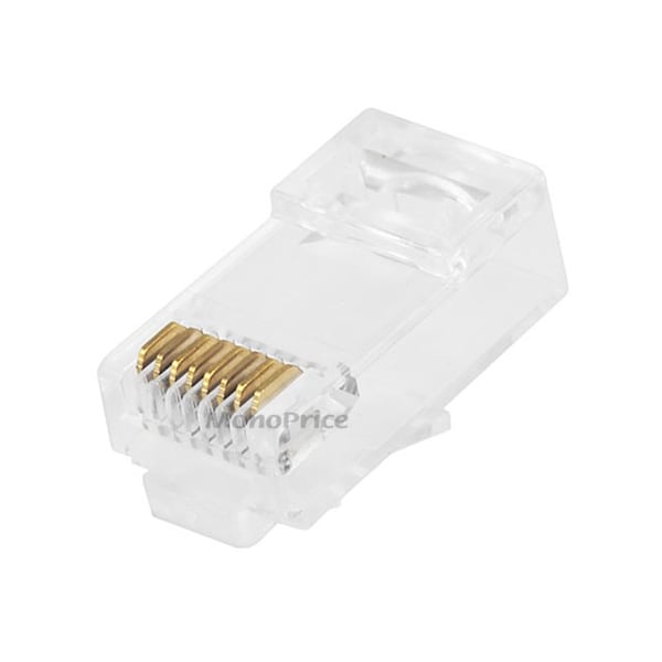 Plug,Modular,Cat6,Stranded W/50U,PK100