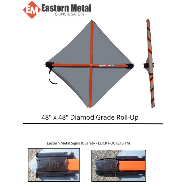 DGO Roll Up, W/Case, 48x48, FHA WS