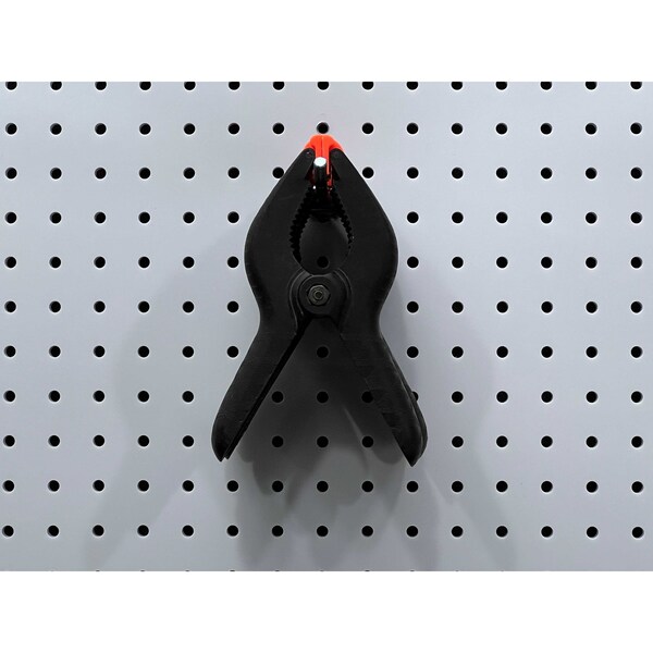 6 In. Single Rod 30 Degree Bend Steel Pegboard Hook For 1/8 In. And 1/4 In. Pegboard 10 Pack