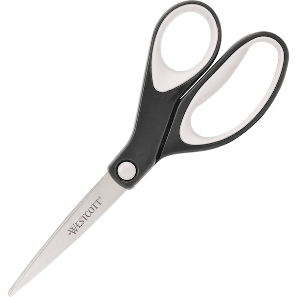 Scissors, 8 KleenEarth Soft Handle Straight Scissors