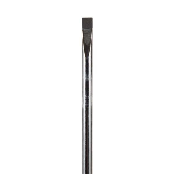 Slotted Screwdriver,3/16x4,Rubber Grip