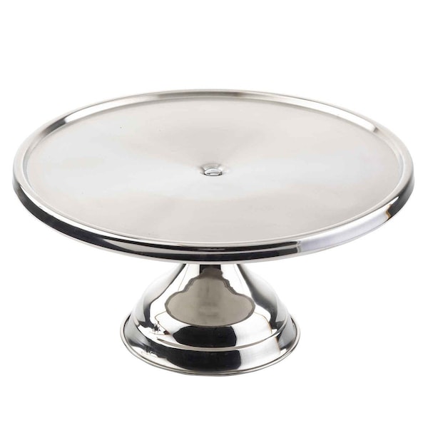 Assembled Cake Stand,SS,12.75X6.75 H