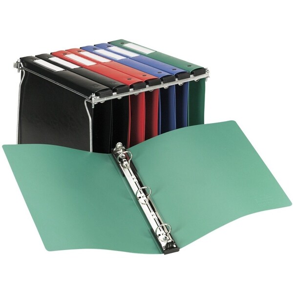 Hanging Storage Flexible Binder,1,Green