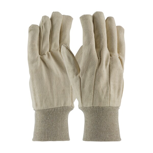 Canvas Single Palm Glove,10 Oz,PK12