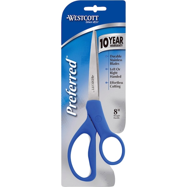 Scissors,Right Or Left Hand,8 In. L