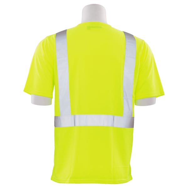 T-Shirt,Class 2,Hi-Viz,Lime/Black,5XL