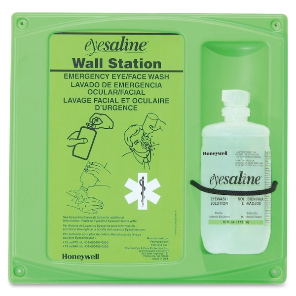 Eye Wash Station,16 Oz.