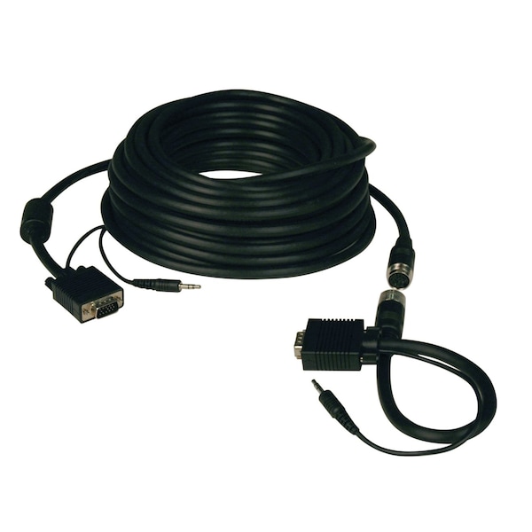 Coax Cable,Audio,VGA,EZ Pull,RGB,100ft