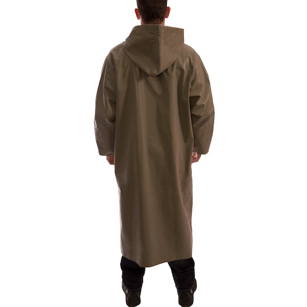 Magnaprene Flame Resistant Rain Coat, Tan, XL