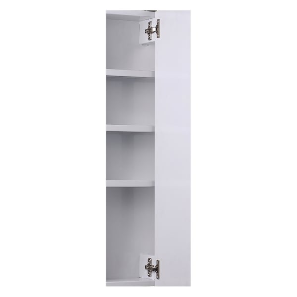 36 X 36 Fully Recessed Polished Edge Tri-View Medicine Cabinet
