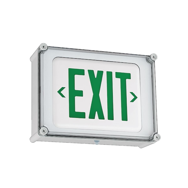 LED,Wet Location/NEMA,4X,Exit Sign,Red