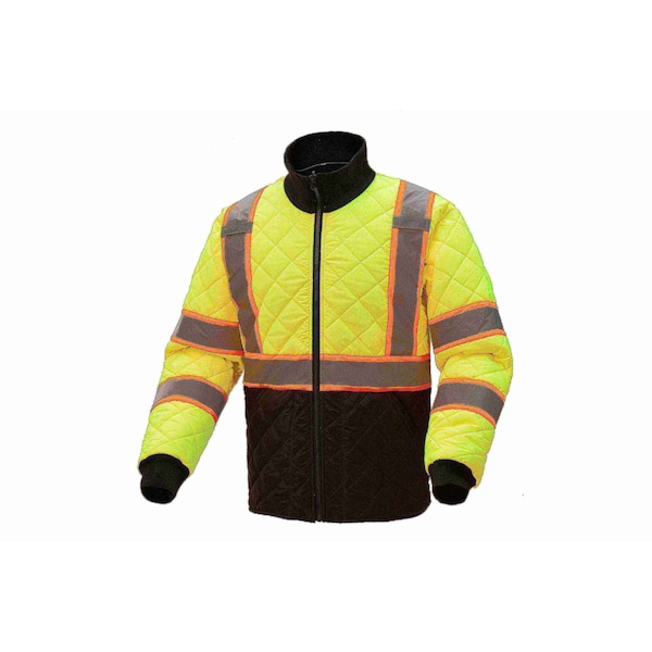Incident Command Vest,White W/Lime