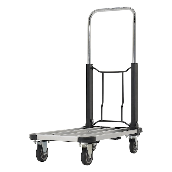 Platform Truck,Aluminum,300 Lb.,9 In. H