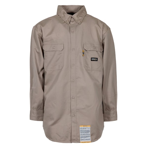 Coverall,FR,Deluxe,4XL,Tall,Khaki