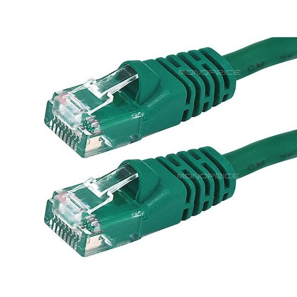 Ethernet Cable,Cat 6,Green,2 Ft.