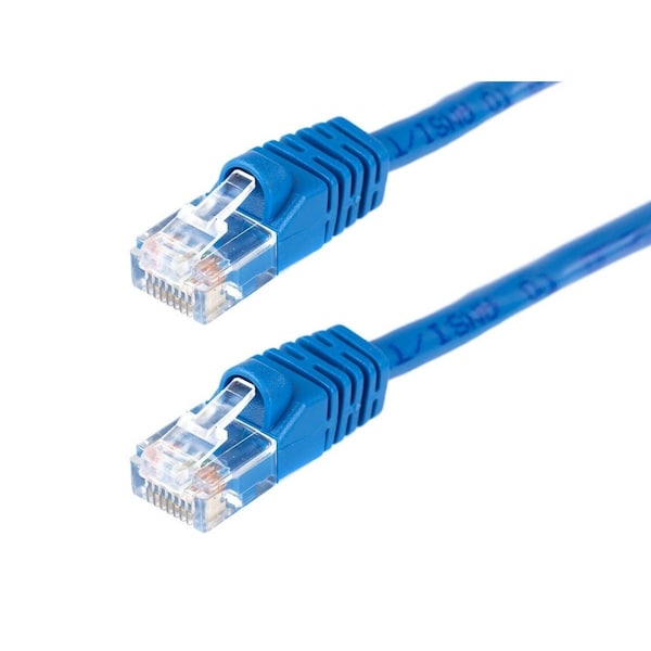 Ethernet Cable,Cat 5e,Blue,100 Ft.