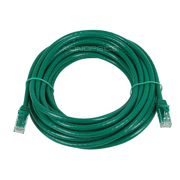 Ethernet Cable,Cat 6,Green,25 Ft.