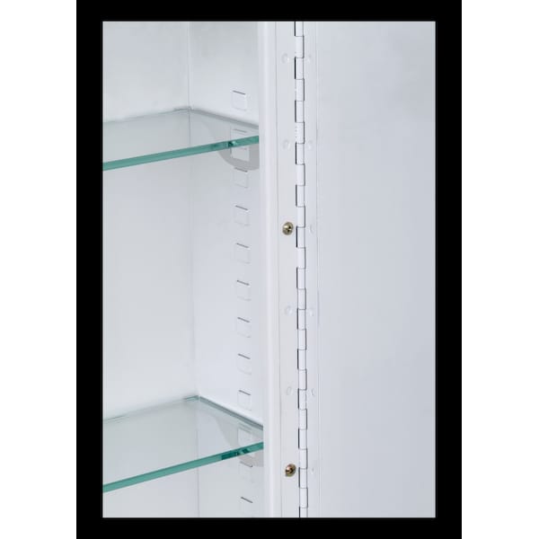18 X 24 Deluxe Surface Mounted Polished Edge Medicine Cabinet