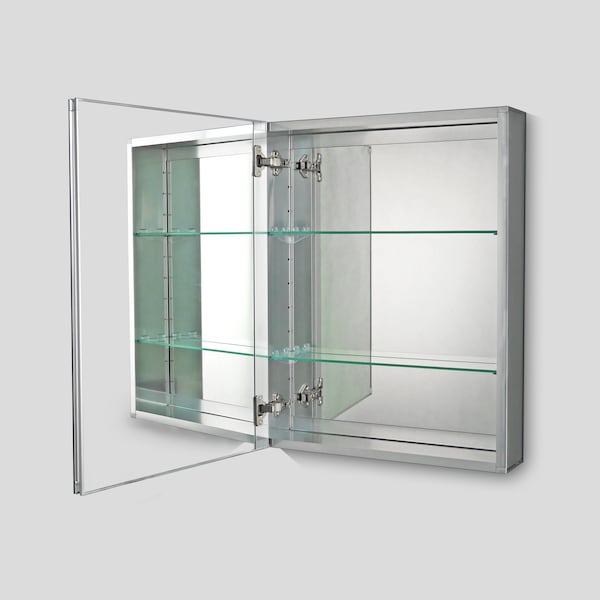 20 X 26 Surface Mounted/Recessed Polished Edge Medicine Cabinet