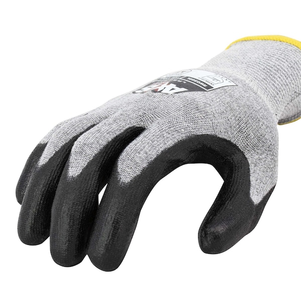 Cut Resistant Coated Gloves, A4 Cut Level, Polyurethane, XS, 1 PR