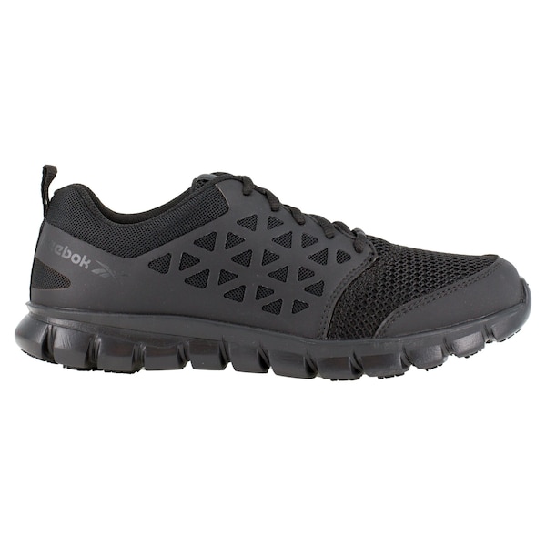 Mens Black Soft Toe Athlet Work Shoes,PR