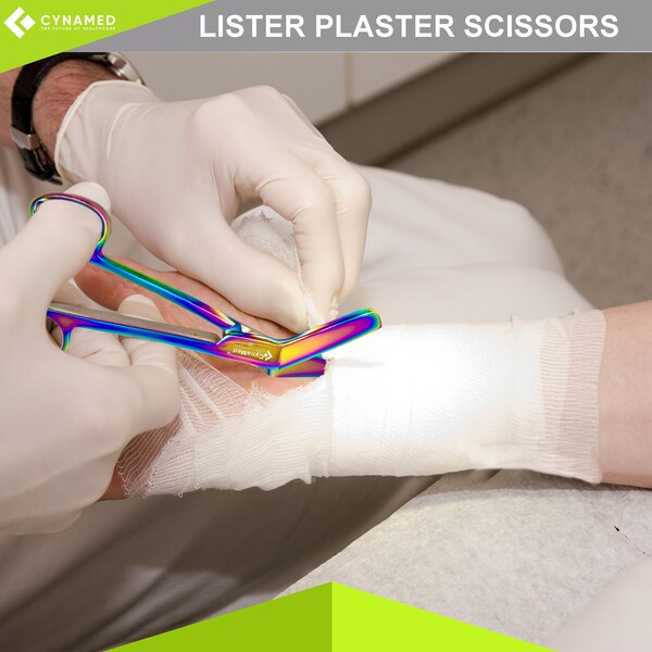 Lister Bandage Scissors,7.25,Titanium
