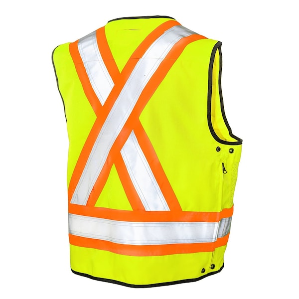 Surveyor Safety Vest,S31321-FLGR-2XL